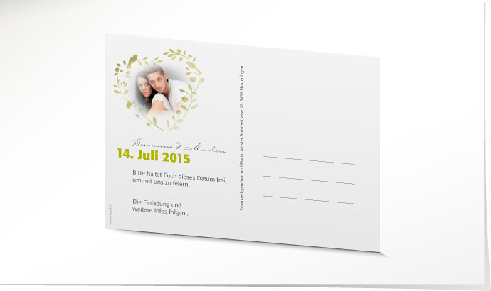 Save the Date Karte 640 Save the Date Karte