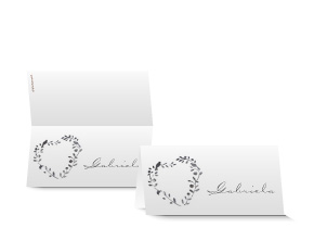 Tischkarte Hochzeit 640A