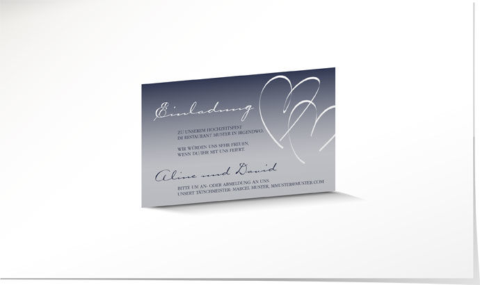 Einlagekarte 641 Einlagekarte Hochzeit