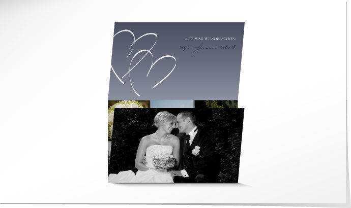 Dankeskarte Hochzeit 641 Dankeskarte Hochzeit