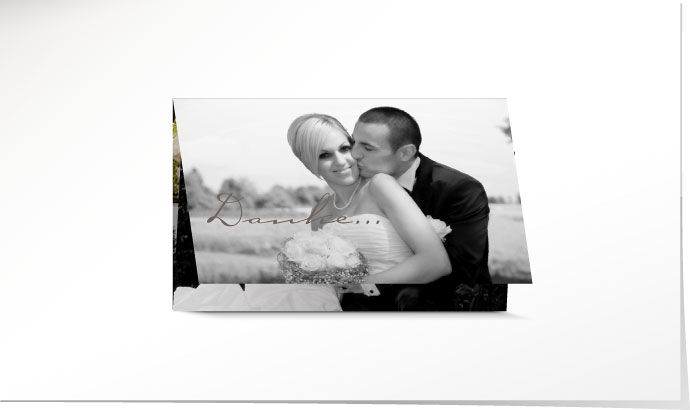 Dankeskarte Hochzeit 641 Dankeskarte Hochzeit