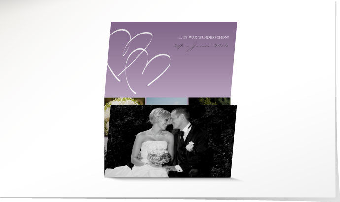 Dankeskarte Hochzeit 641 Dankeskarte Hochzeit