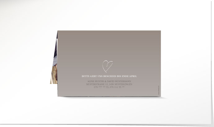 Hochzeitseinladung 641 Hochzeitskarte