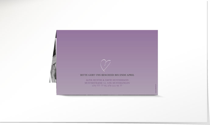 Hochzeitseinladung 641 Hochzeitseinladung