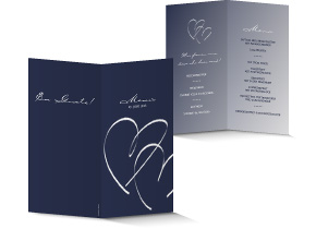 Menükarte Hochzeit 641