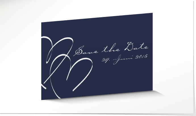 Save the Date Karte 641 Save the Date Karte