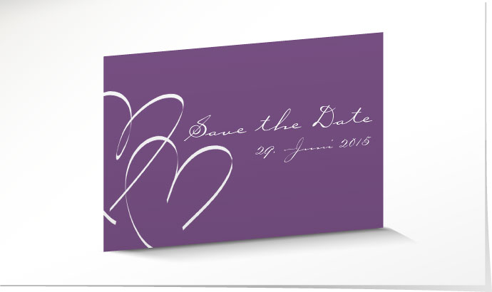 Save the Date Karte 641 Save the Date Karte