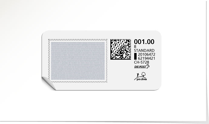 B-Post-Briefmarke 642 bleuet