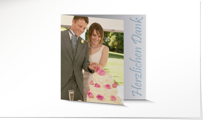Dankeskarte Hochzeit 642 Dankeskarte Hochzeit