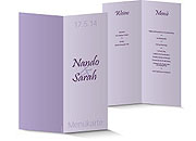 Menükarte Hochzeit 642