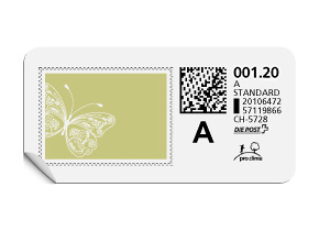 A-Post-Briefmarke 643