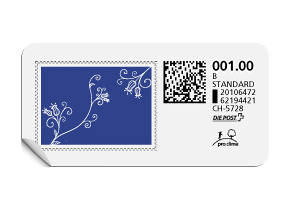 B-Post-Briefmarke 644