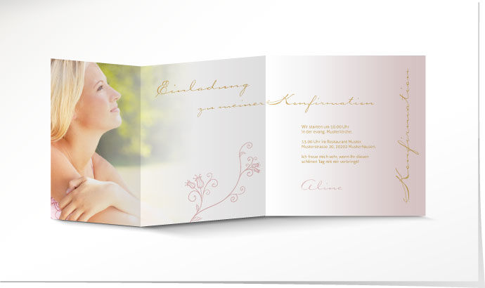Einladung Konfirmation 644 Einladung Konfirmation