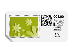 B-Post-Briefmarke 645