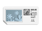 B-Post-Briefmarke 645