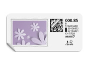 B-Post-Briefmarke 645