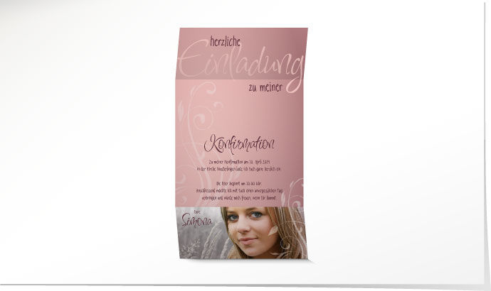 Einladung Konfirmation 646 Einladung Konfirmation