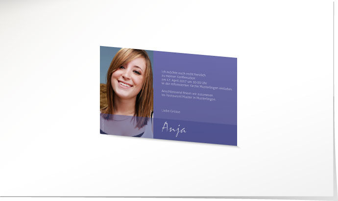 Einladung Konfirmation 647 Einladung Konfirmation