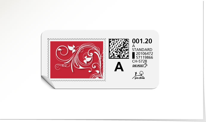 A-Post-Briefmarke 648 pivoine
