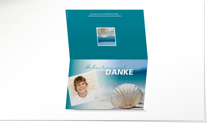 Dankeskarte Konfirmation 649 Dankeskarte Konfirmation
