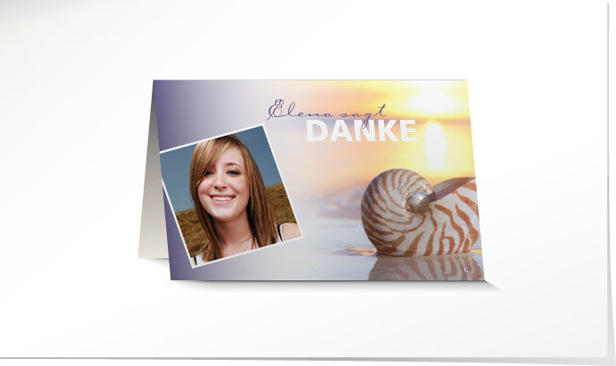 Dankeskarte Konfirmation 649 Dankeskarte Konfirmation