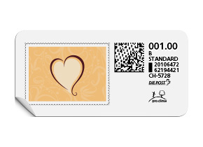 B-Post-Briefmarke 650