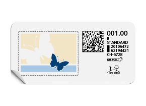 B-Post-Briefmarke 651