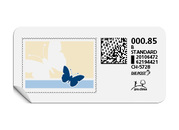 B-Post-Briefmarke 651