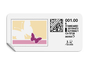 B-Post-Briefmarke 651