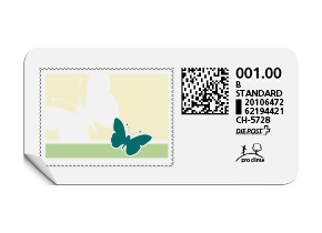 B-Post-Briefmarke 651