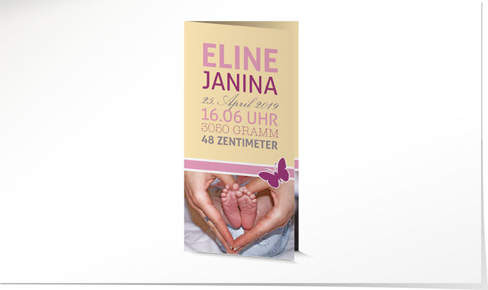 Geburtskarte 651 Geburtskarte
