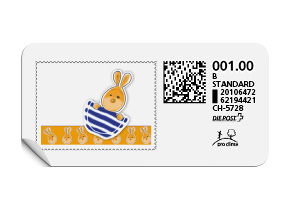 B-Post-Briefmarke 652