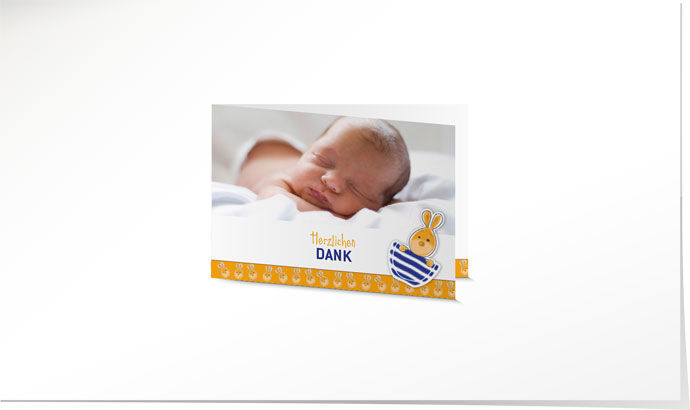 Dankeskarte Geburt 652 Dankeskarte Geburt