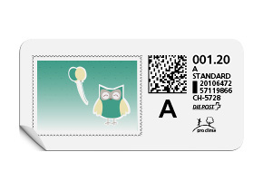 A-Post-Briefmarke 655