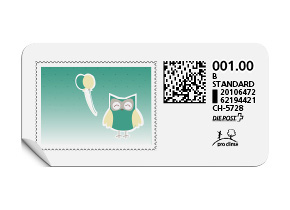 B-Post-Briefmarke 655