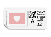 A-Post-Briefmarke 657
