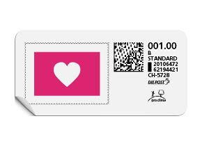 B-Post-Briefmarke 657