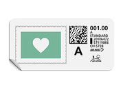 A-Post-Briefmarke 657