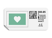 B-Post-Briefmarke 657