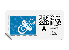 A-Post-Briefmarke 658