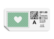 A-Post-Briefmarke 676