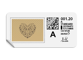 A-Post-Briefmarke 678