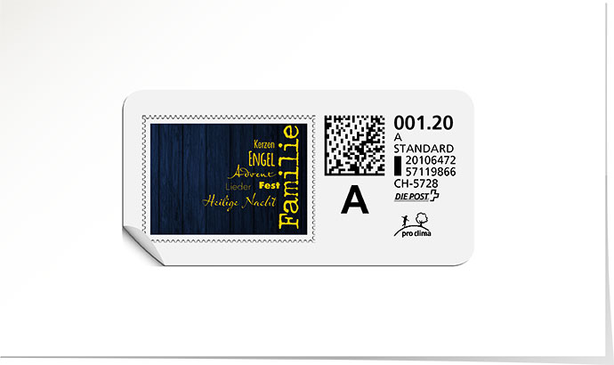 A-Post-Briefmarke 683 narzissengelb