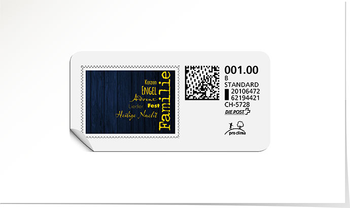 B-Post-Briefmarke 683 narzissengelb