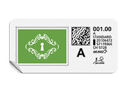 A-Post-Briefmarke 684