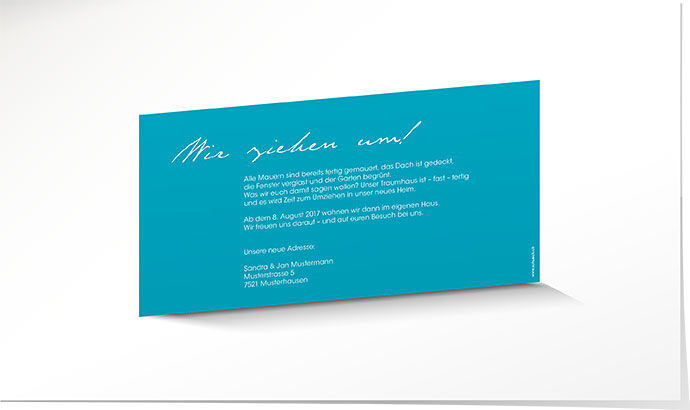 Umzugskarte 687 Umzugskarte