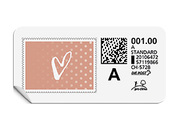 A-Post-Briefmarke 693