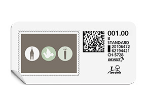 B-Post-Briefmarke 694