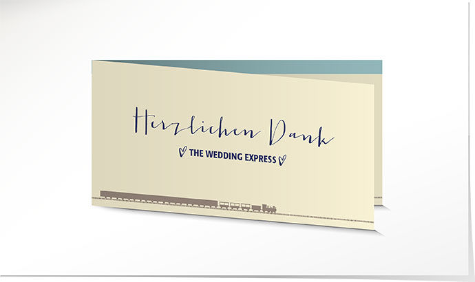 Dankeskarte Hochzeit 695 Dankeskarte Hochzeit