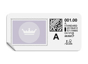 A-Post-Briefmarke 697
